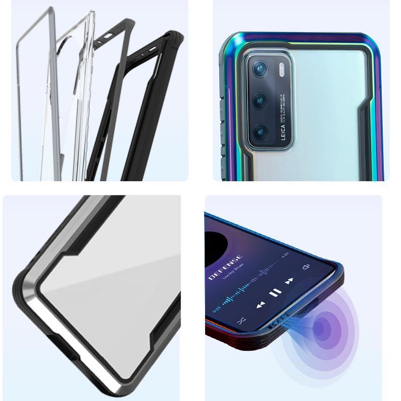 X-Doria Defense Shield Military Grade Anodized Aluminum TPU+PC Durable Case Cover for Huawei & Xiaomi - Armor King Case